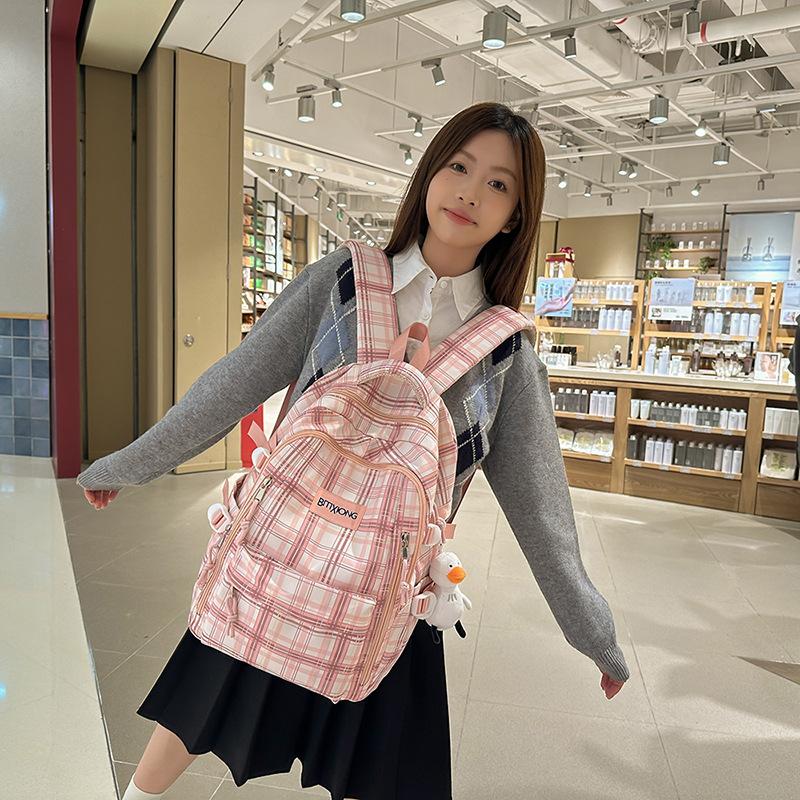 Mori Student Schoolbag Spring and Summer New Large-capacity Daily Learning Tutoring Bag Backpack