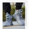 Man Boots Safety Shoes Puncture-Proof Work Shoes Men Lightweight Work Sneakers Steel Toe Shoes Safety Boots Indestructible Shoes