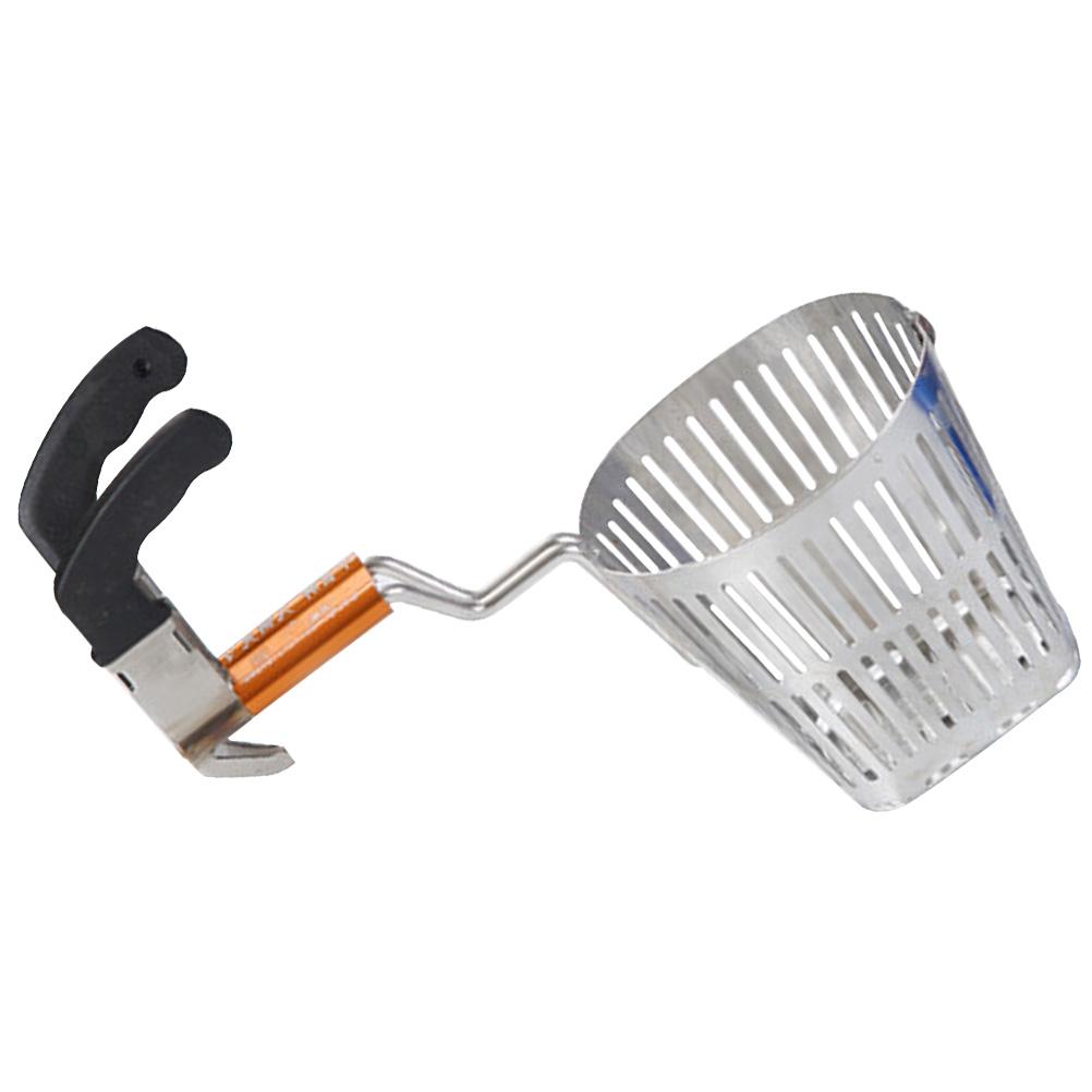 

Раздельный фильтр Корзина Горшок Жаровня Шумовка Половник Нержавеющее сито Ложка Дуршлаг Поставка для ресторана Открыть Закрыть 18.00X17.50X8.50CM