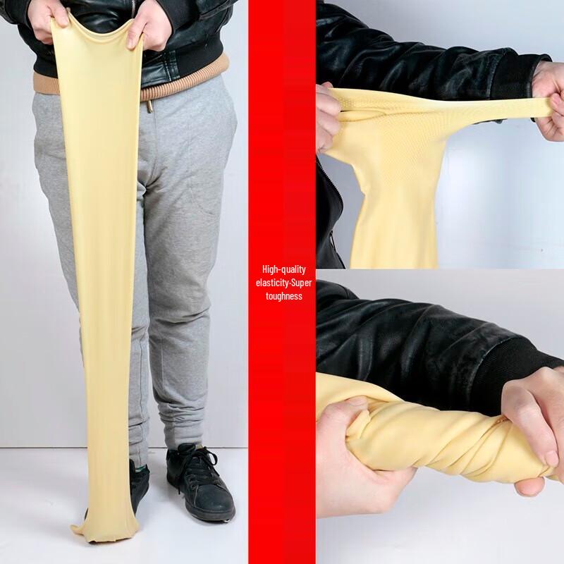 Miaojie 30cm Schwerlast-Latex-Arbeitshandschuhe