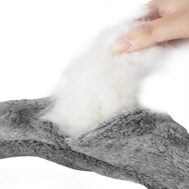 U-förmiges Haustierkissen Haustier Nackenschutz Schlafkissen Bequemes Haustier Hund Nackenkissen Leuchtend Waschbar Haustier Beruhigendes Spielzeug für Hund