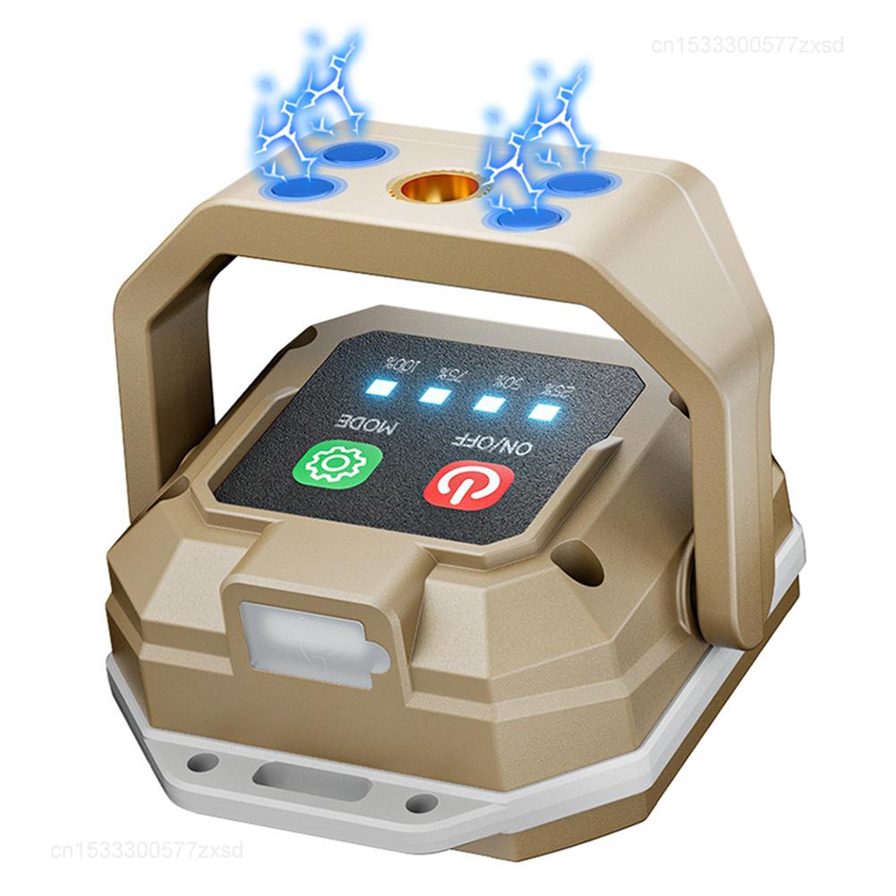 COB LED Work Light Waterproof Inspection Lamp with Magnetic Base Emergency Light Rechargeable for Car Repair Emergency Worklight