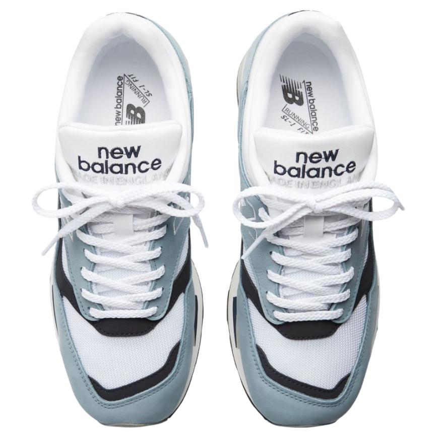 New Balance 1500 Made In England Ashley Blue Unisex Sneakers White Dark-Navy U1500BNW