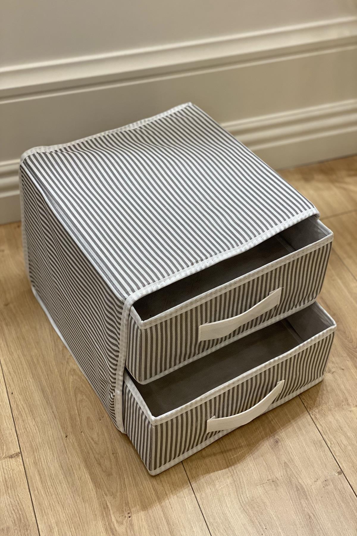 

Органайзер для ящиков Alas 2 Section 31X22X30 см серый