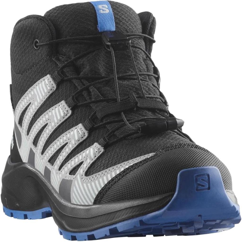 Salomon XA Pro V8 Comfortable Waterproof Support Mid-Top Outdoor Shoes Kids Shoes Black 477298