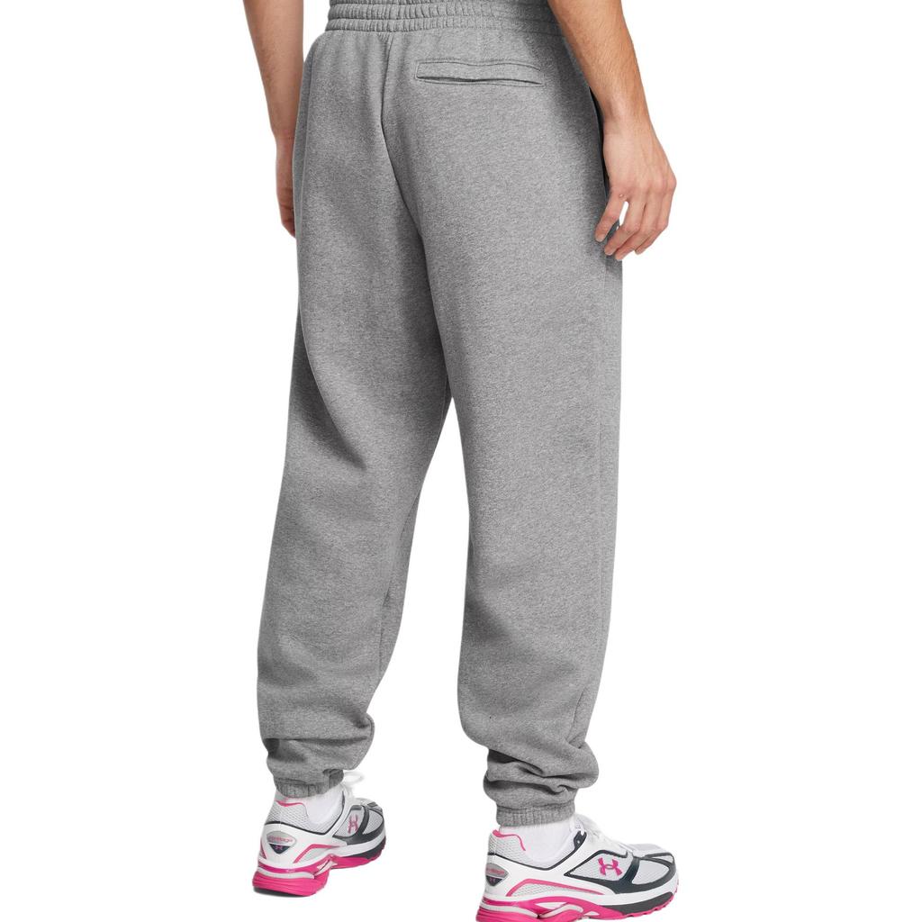 Under Armour Casual Comfortable Lace-Up Knitted Sports Pants Men Bottoms Gray 1384039-025
