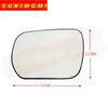 High Quality Car Convex Heated Mirror Glass for SUZUKI GRAND VITARA 2005 2006 2007 2008 2009 2010 2011 2012 2013 2014 2015