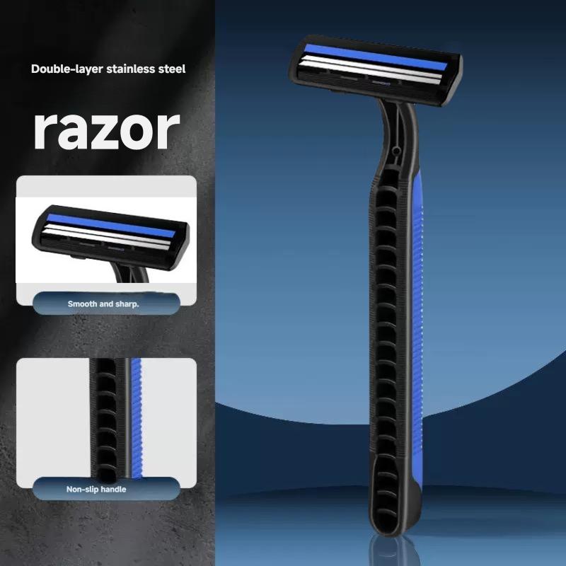 5/10 Pcs Stainless Razor Blades Disposable Stainless Steel Hospitality Quality Shavers High End Twin Blade Razors for Men