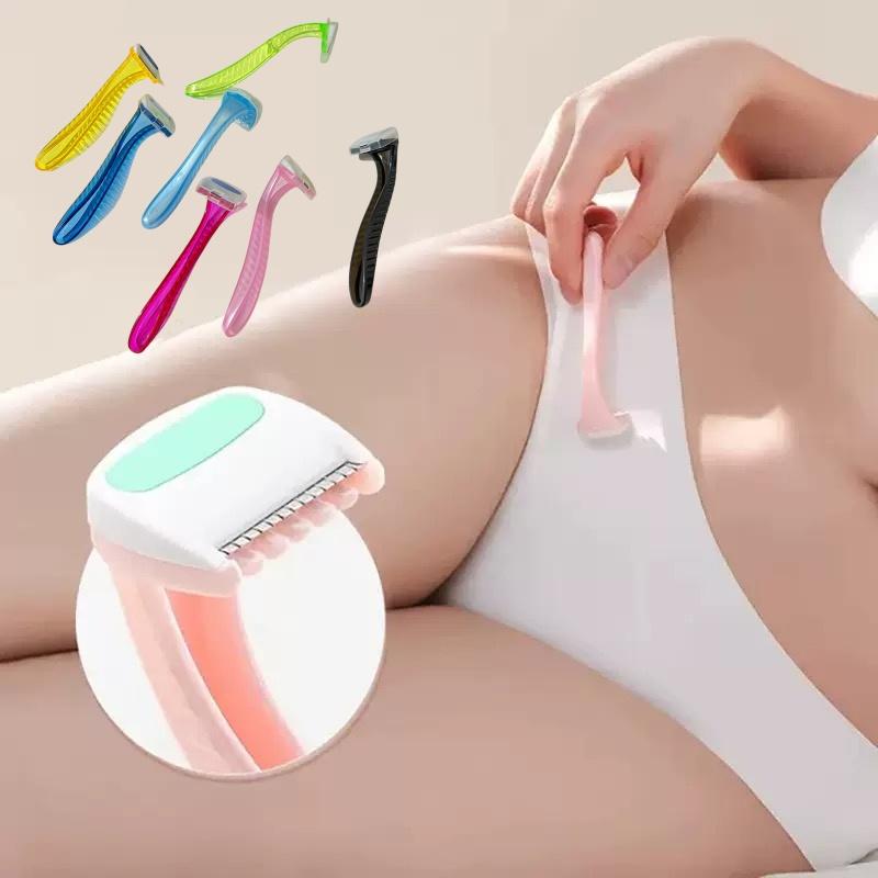 YS00015- --Dames Bikini Scheermes Scheerapparaat Privé Lichaamstrimmer Ideaal Voor Badkamers Wegwerpbaar Reis Veiligheid Scheren Haarverwijderaar