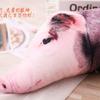 50cm 90cm 150cm Große Größe 3D-Druck Simuliertes Schwein Stoffkissen Realistisches Schwein Plüschtier Wurfkissen Sofadeko Kissen