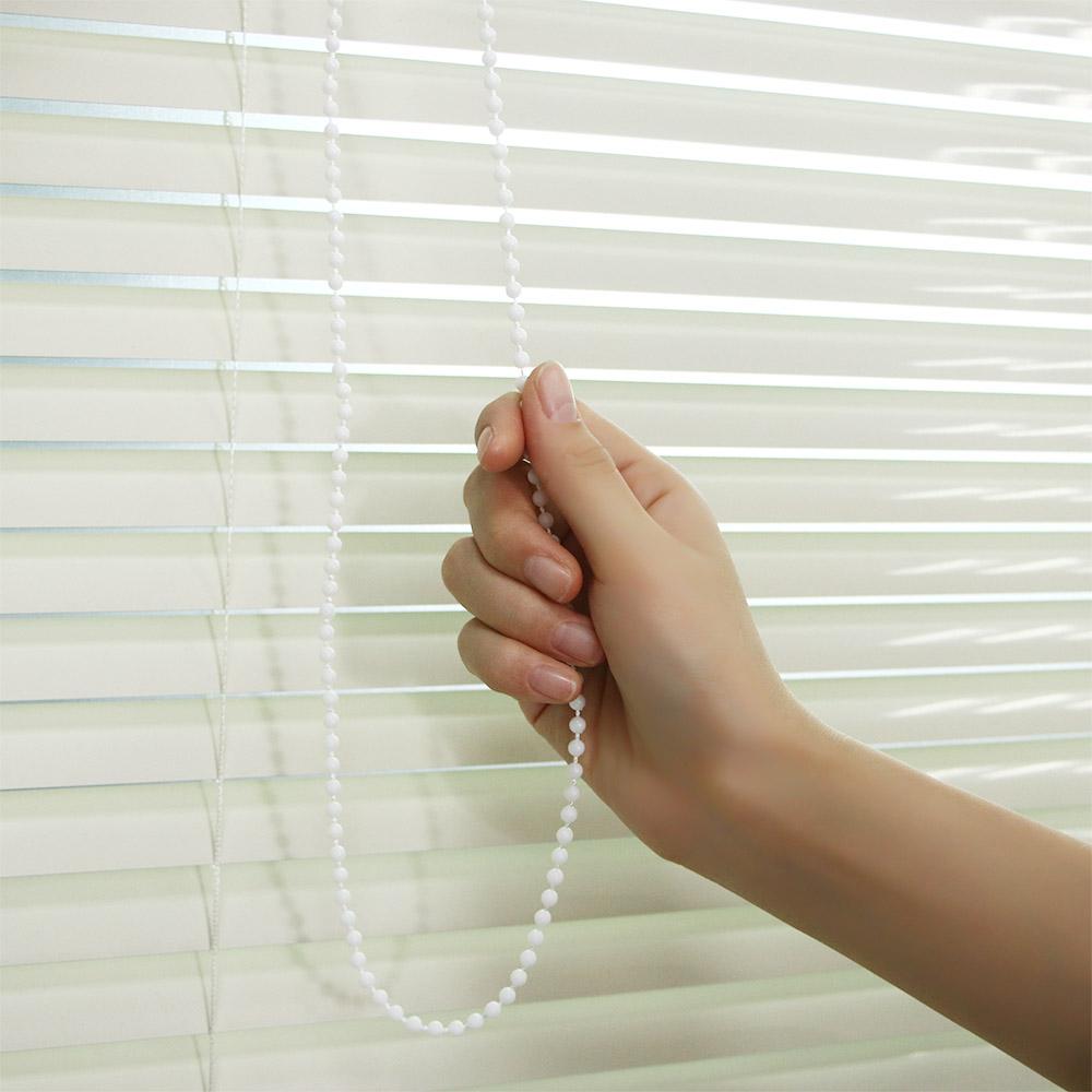Accessories White With Connectors Blind Beaded Chain Curtain Bead Rope Chain Pull Cord Blind Chain