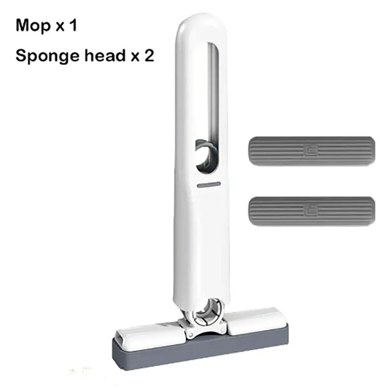 Haushaltsreinigungswerkzeug Mini-Auspresswischer Haushaltsküche Auto-Reinigungswischer Schreibtischreinigung Glas Schwammreinigungswischer