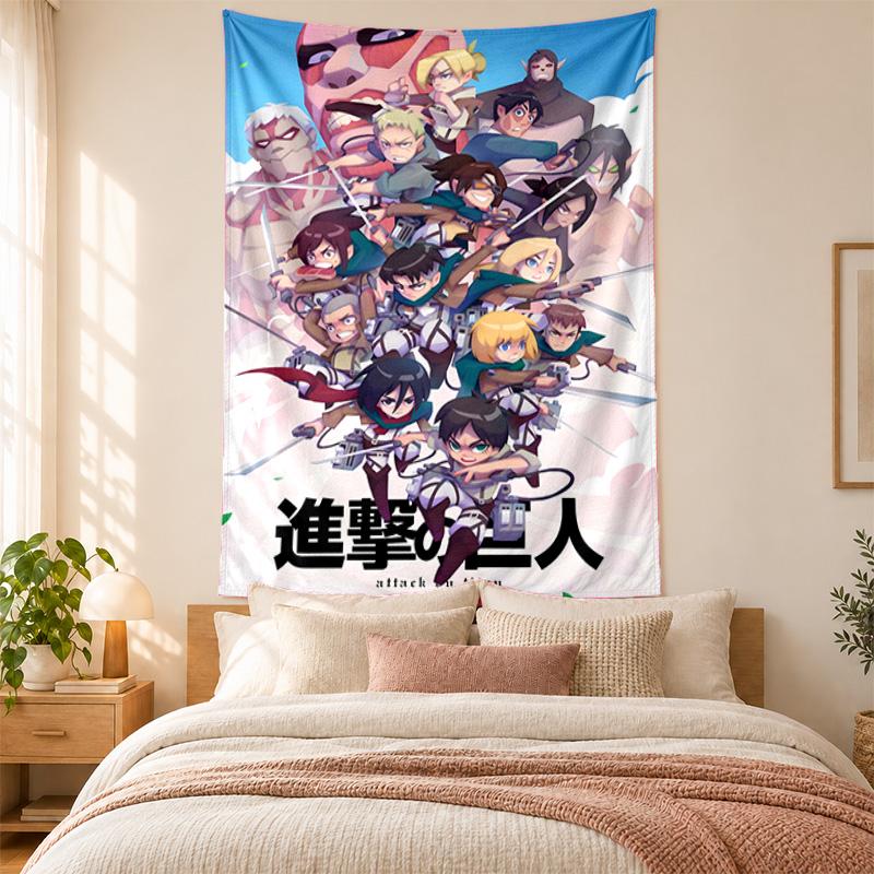 Attack on Titan Tapestry highquality for decorating living room bedroom dorm walls ideal as bedroom wallart orholiday gift