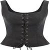 Women's Renaissance Pirate Vest Corset Costume