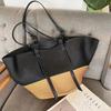 Summer Beach Straw Basket Bags Casual Rattan Large Capacity Totes Women Wicker Woven Shoulder Bags