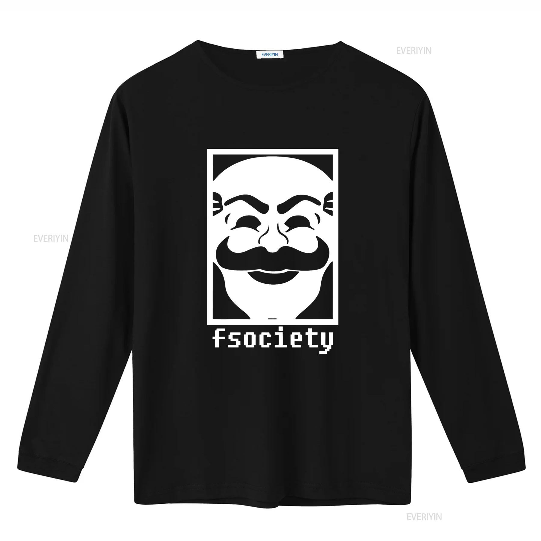 

Футболка для чоловіків FSociety Robot Culto Serie Модний та Унікальний Дизайн вінтажний Прана прана вуличний стиль Зручна Стильна Еластична 2XL
