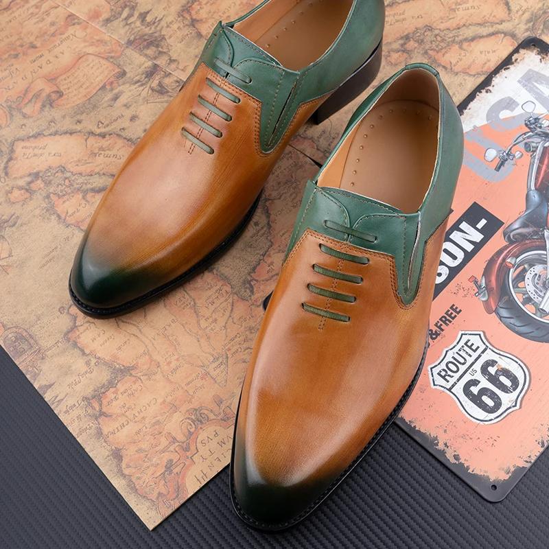 Fashion New Design Men Shoes Leather Loafers Classic Casual Handmade Man Shoe For Office Business Daily Wear Comfortable and Fashionable