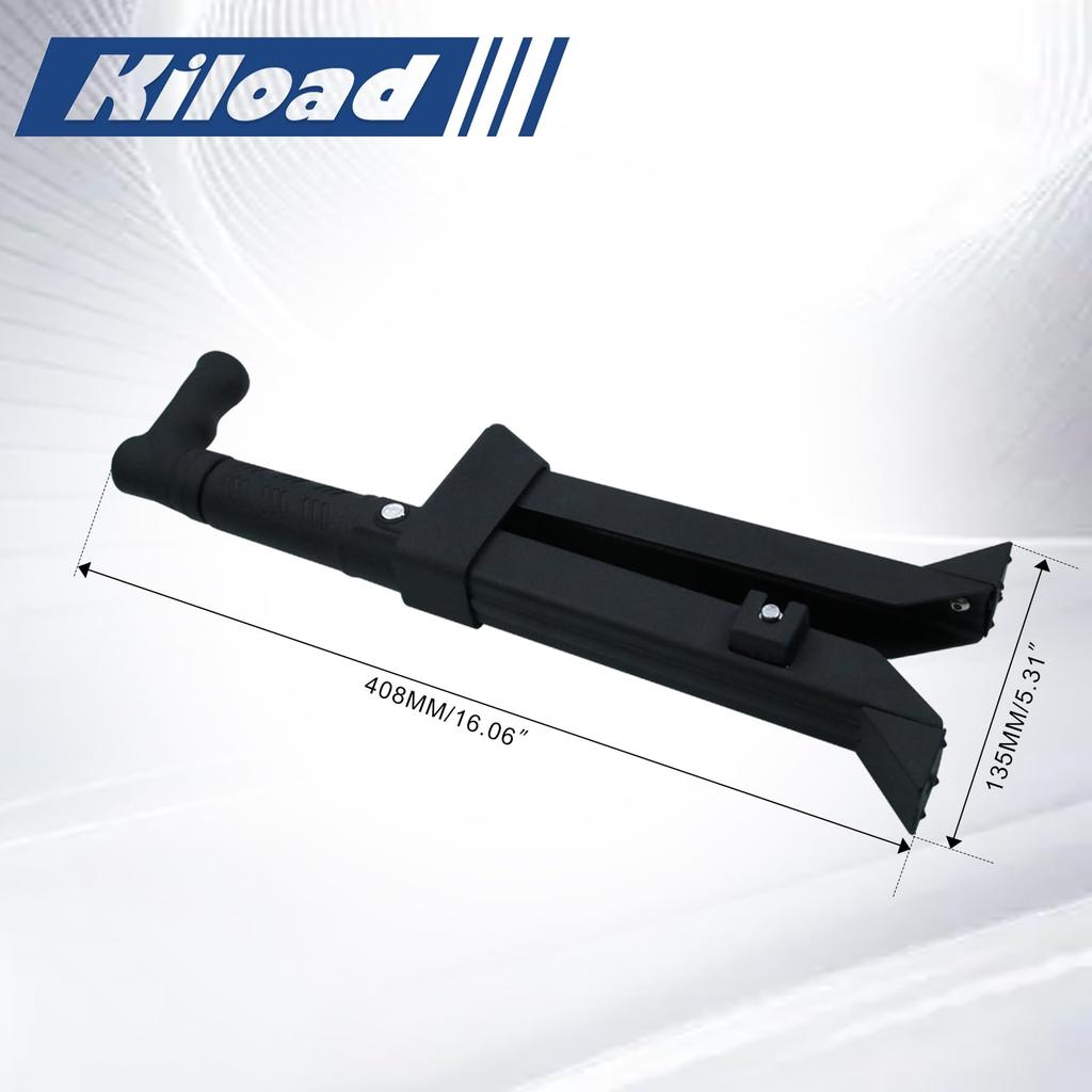 Kiload Retractable Vehicle Brake Pedal Car Brake Clutch Universal Car Lock Compatible with and Vans Lock, Lock, Anti-Theft Gadget, Lock, Trucks, Cars,