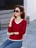 Women's Slim-Fit Two-Piece Long-Sleeve Base Top for Autumn/Winter, 2025 Versatile Design