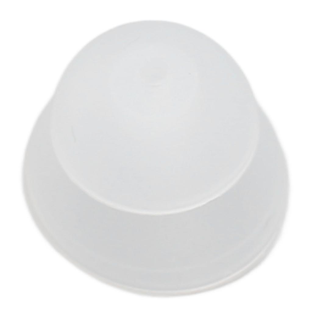 15pcs Hearing Amplifier Eartip 2 Layers Detachable Silicone Hearing Amplifier Accessories S M L White Transparent