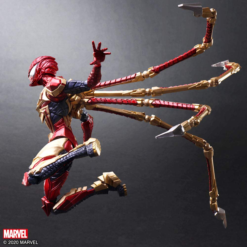 Marvel Universe Variant Bring Arts DESIGNED BY TETSUYA NOMURA Spider-Man PVC Painted Movable Figure APR208846