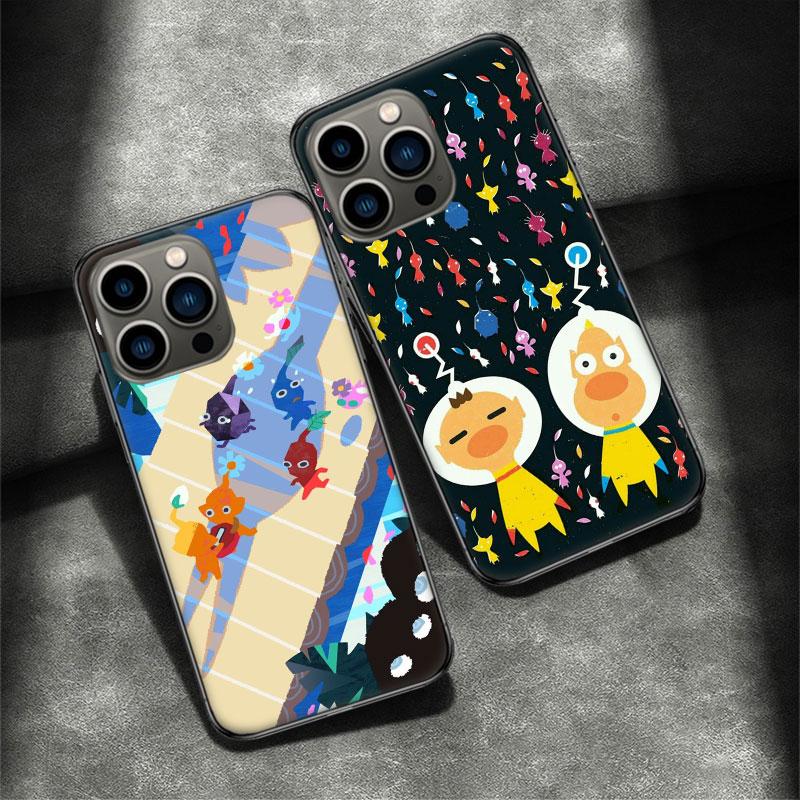 Game Pikmin 4 Phone Case For Apple Iphone 16E 16 Pro Max 15 Plus Soft 13 12 Mini Cover 11 14 Pro Max Capa 8 7 SE Shell Coque Sil