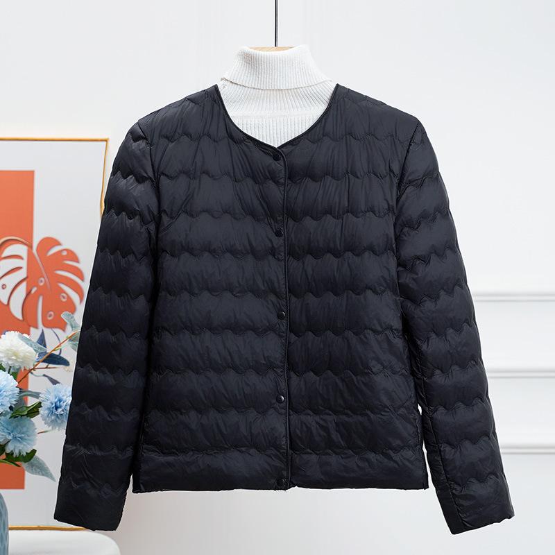 Autumn and Winter New Light Down Jacket Short Fashion Wave Casual Slim Simple Popular Down Jacket