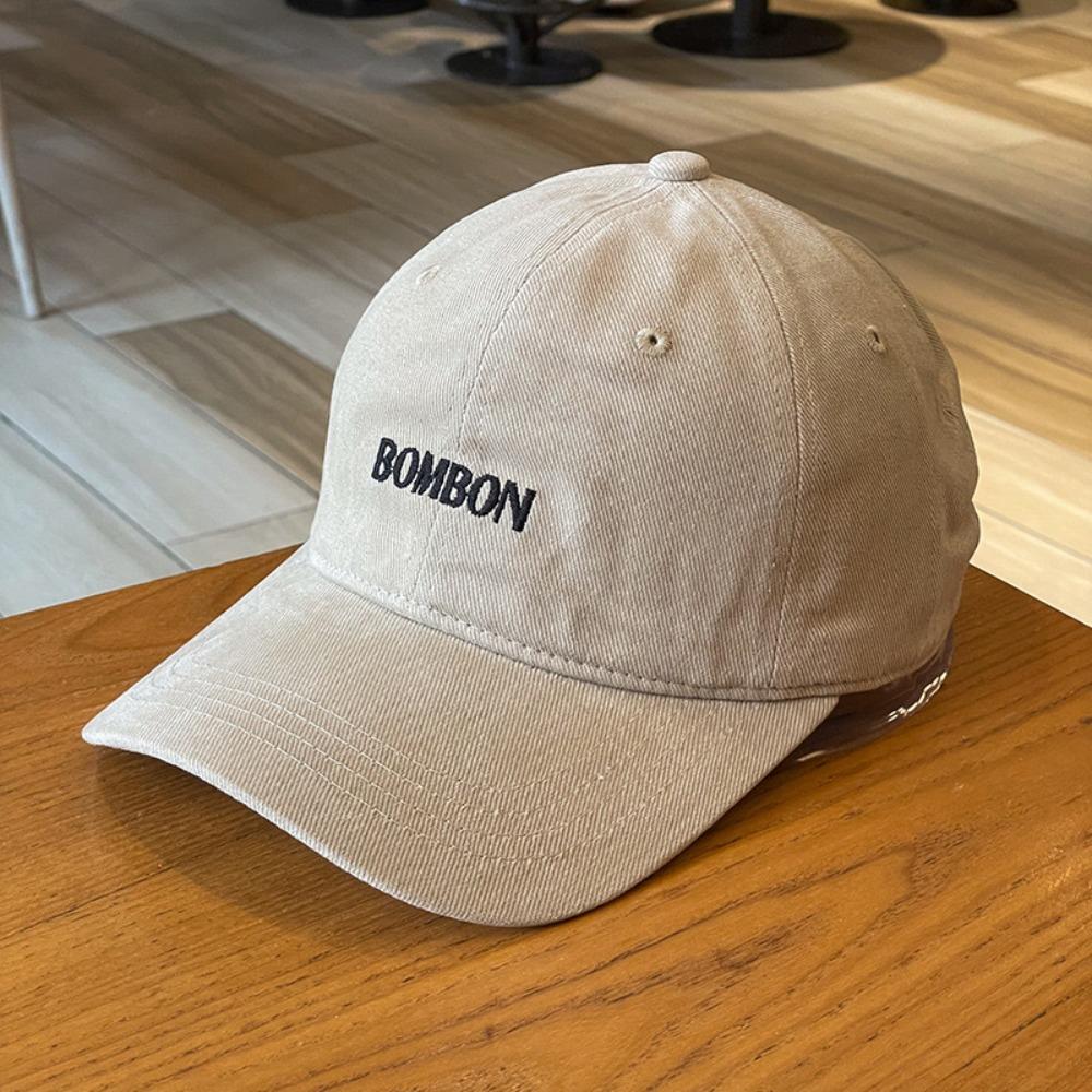 

Washable Sports Baseball Cap Adjustable Outdoor Snapback Hat Vintage Duck Tongue Cap Travel Beach бежевый