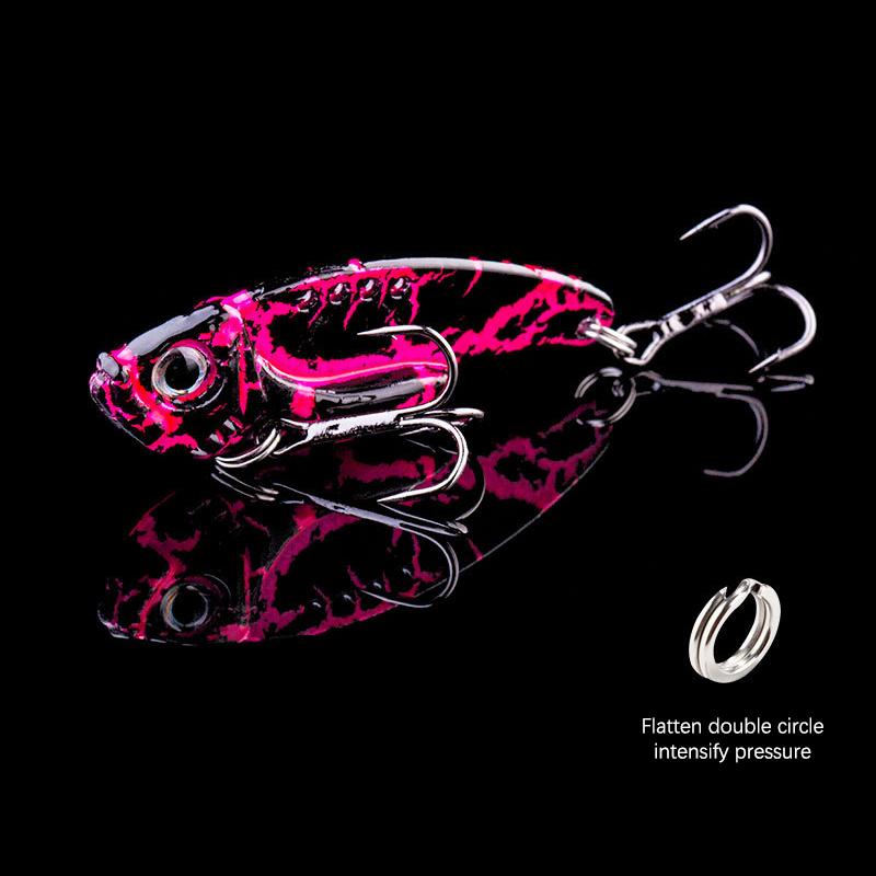 Metal Vib Blade Návnada Rybaření Vibrace 3D tvrdá nástraha Trojháček Náčiní Pesca Návnada