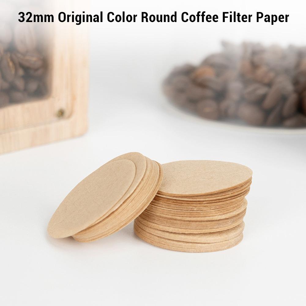 500PCS Set Round Round Coffee Filter Paper 32MM Replacement Filter Paper  Capsule Coffee Machines