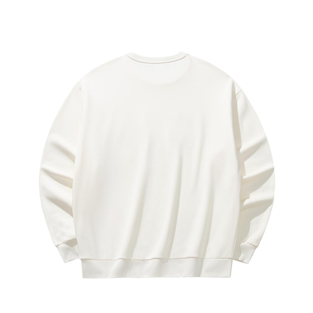 Anta Autumn Campus Culture Casual Trendy Pullover Sweatshirt Men sweatshirt 952618714-2