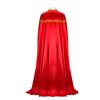 Erwachsenen Nacho Libre Wrestling Kostüm Herren Mexikanischer Wrestler Cosplay Outfit mit rotem Umhang blauer Hose und Maske