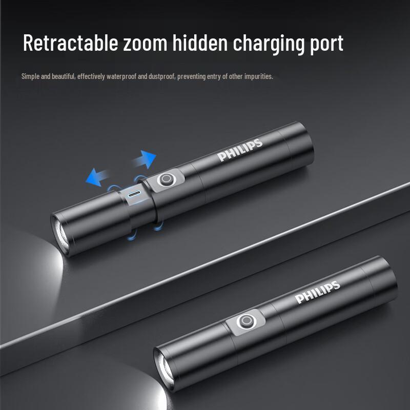 Philips High-Power Rechargeable LED Flashlight