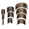 Leather V Shape Punch DIY Tool Tail Cut Puncher Round Belt Perforated Accessory Set