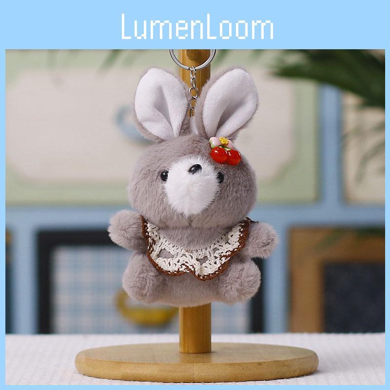 Plush Bunny Keychain Toy With Pp Cotton Filling For Kids And Adults