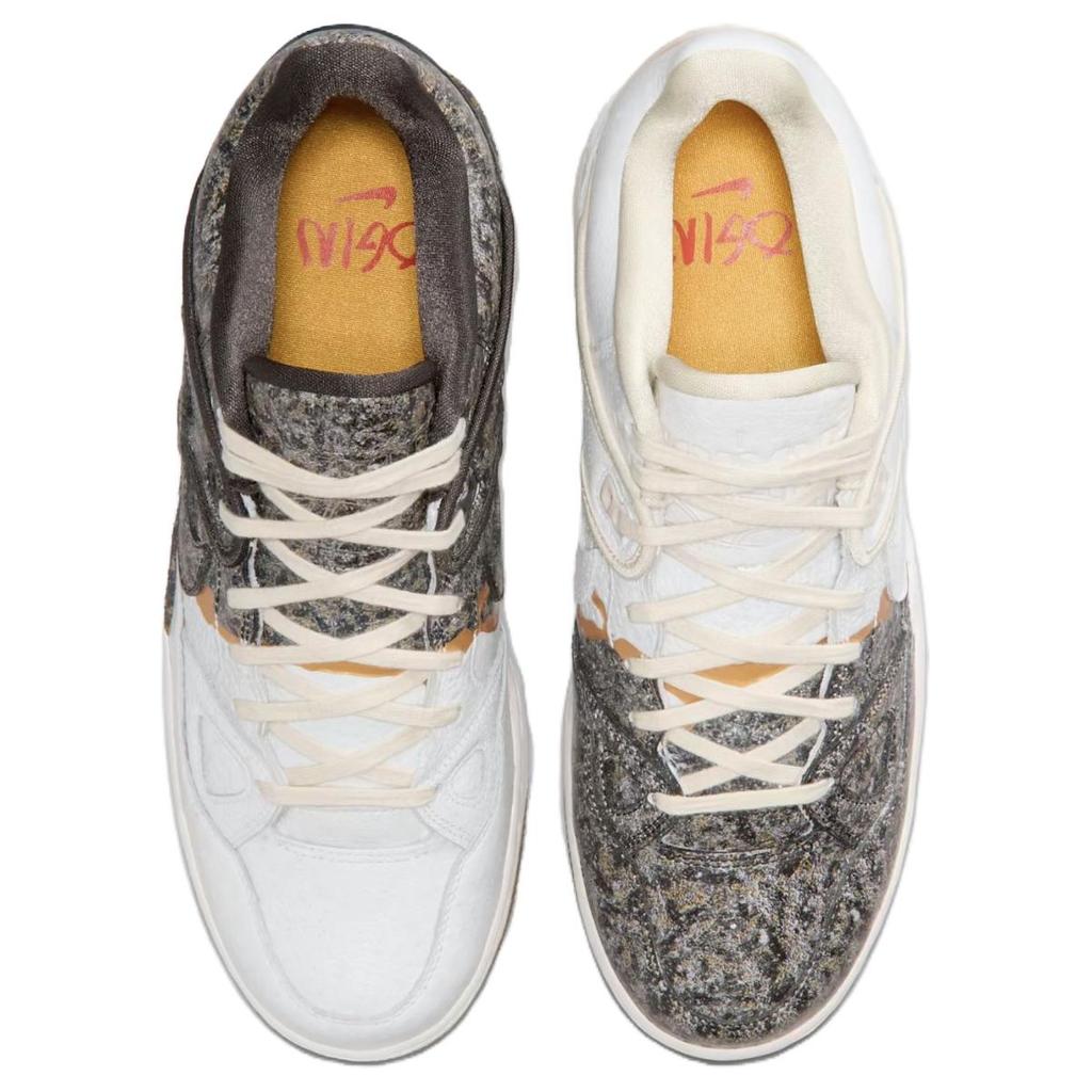 Nike x NIGO Air Force 3 Low top Skateboard Shoes Men's White Gray Asian Version IB1801-001
