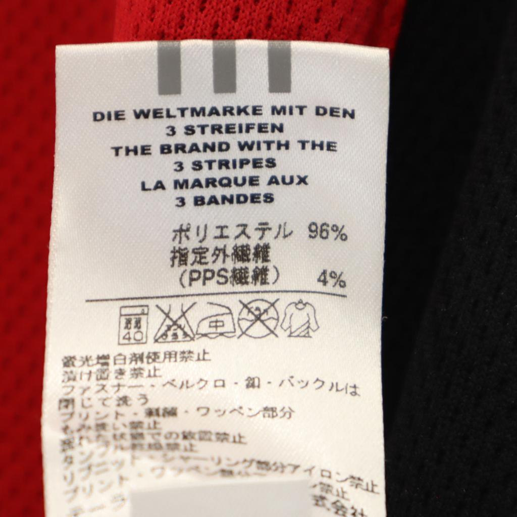 Adidas Golf Long Sleeve Half Zip Wear M Red Mesh Men's Used