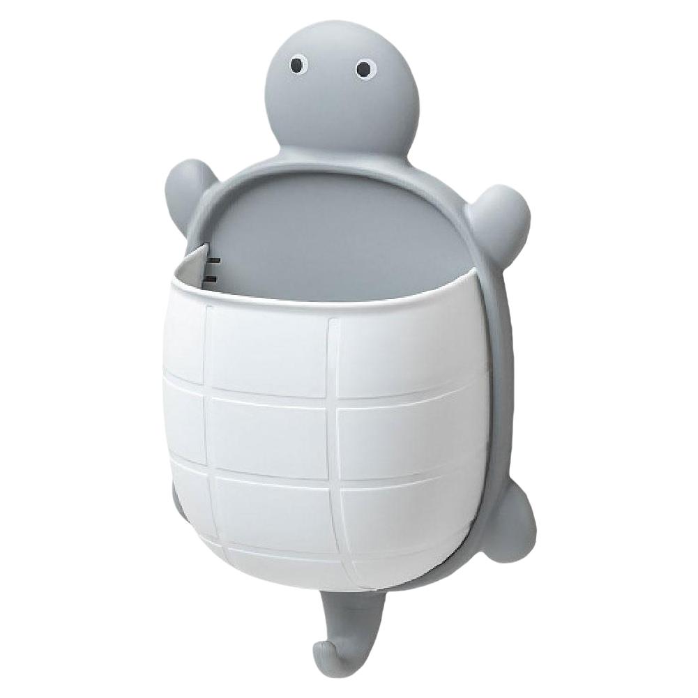 Multifunctional Turtle Rack Toothbrush Holder Self Adhesive Toothbrush Toothpaste Storage Box Cute Turtle Suction Cup Container