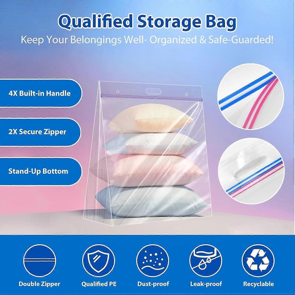 2025 High Quality Brand New 10 Gallon Large Handy Storage Bags, Pack of 3