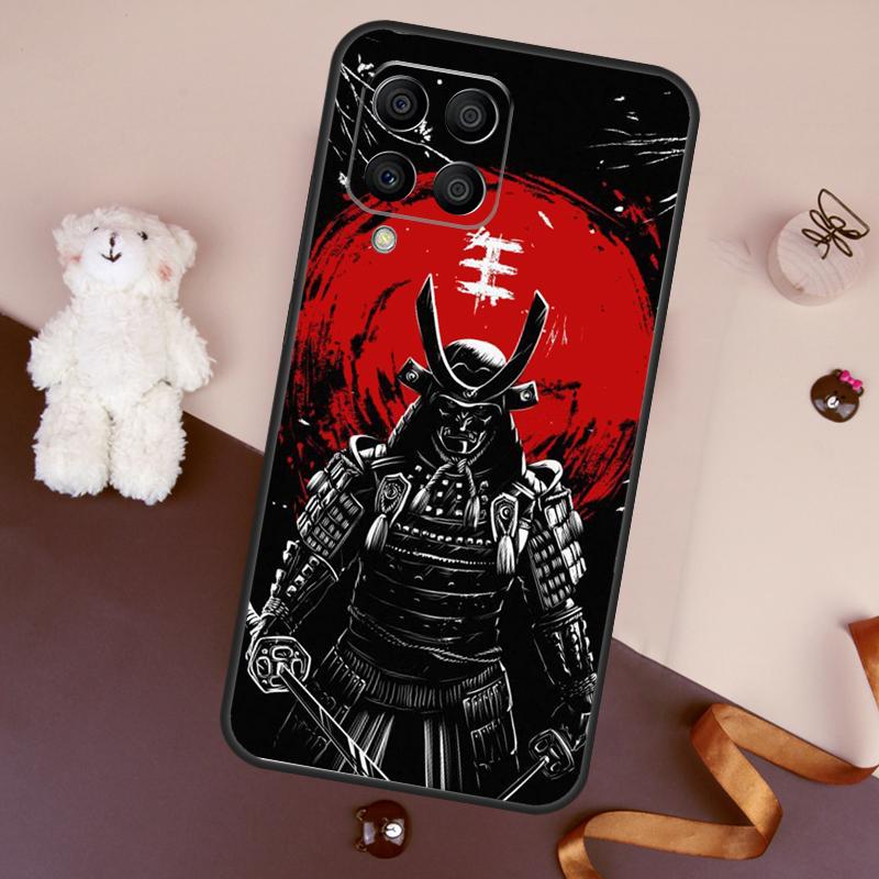 Japanese Samurai Case For Samsung Galaxy M36 M55 M35 M15 M56 M16 M54 M14 M34 M31 M11 M13 M53 M12 M32 M52 M06