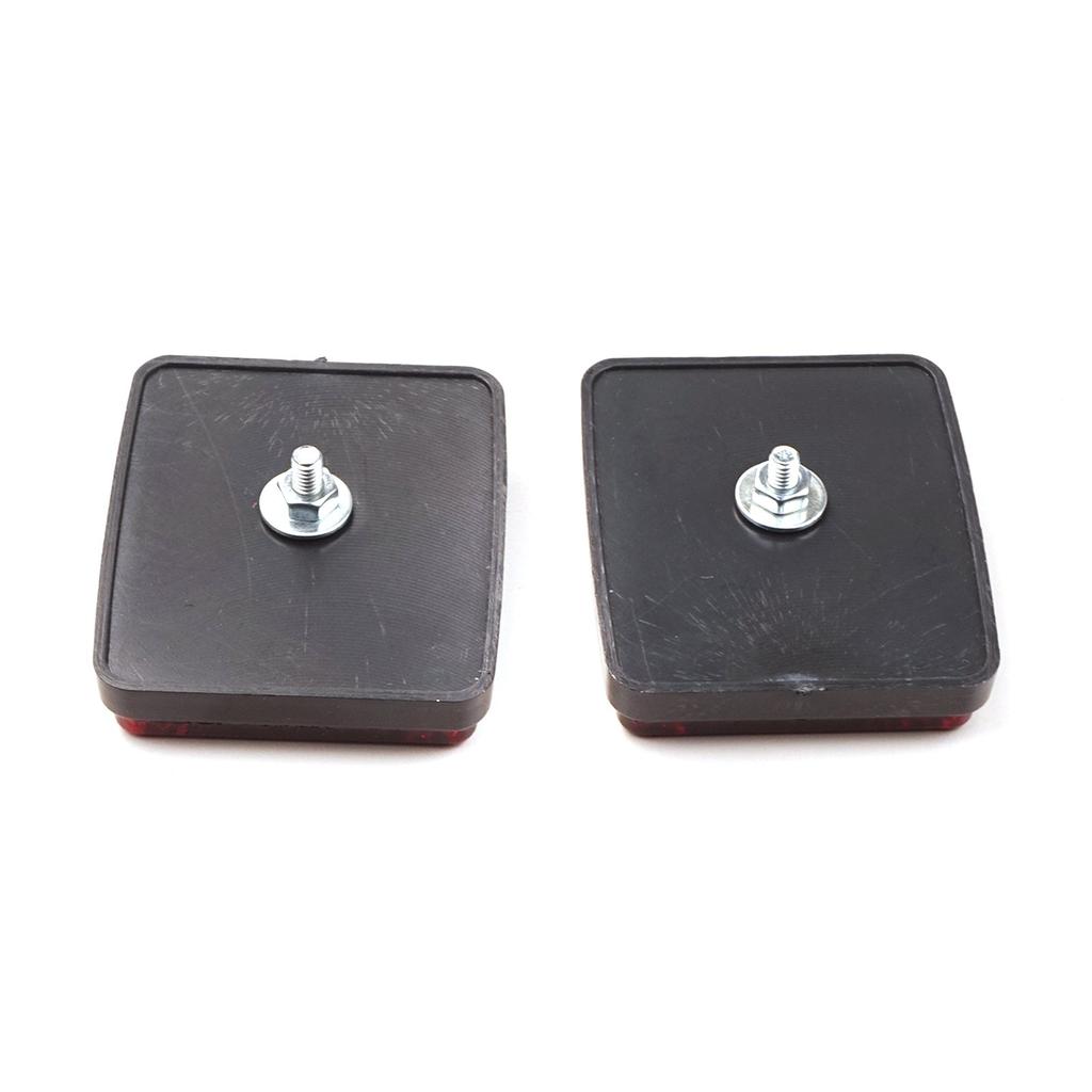 BSP1118-1 2 Pieces Rear Bumper Reflex Reflector 1348401080 for Fiat Doblo Ducato Peugeot Boxer Citroen Jumper Relay 