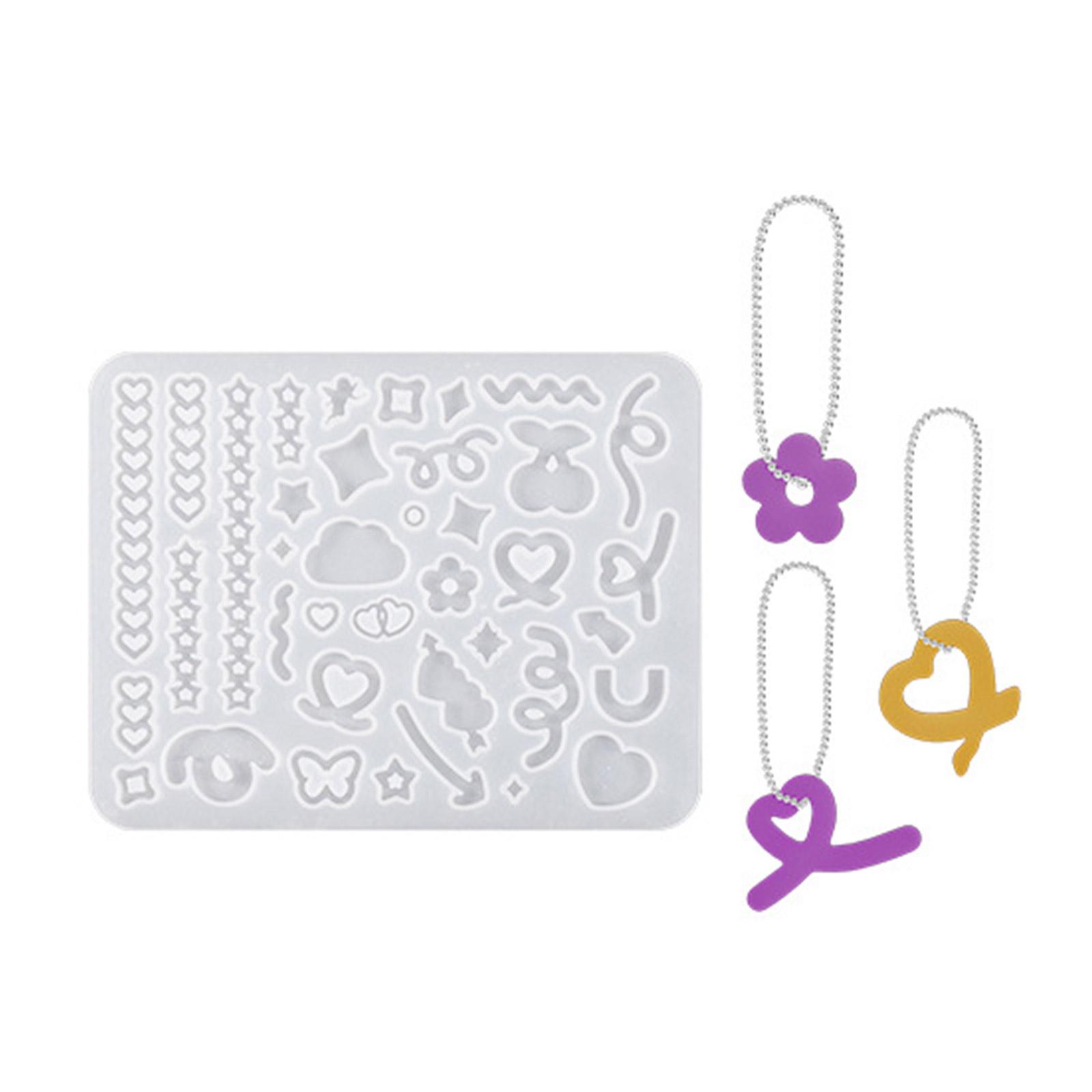 

Силиконовая смола формы для литья брелоков формы для сердечек-шейкеров формы для эпоксидной смолы зыбучие пески формы для изготовления ювелирных изделий ремесло 1