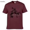 Funny Printed Men T Shirt Newest Wrestling Muay Thai T Shirt Casual O Neck Short Sleeve