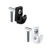 10pcs/set Durable Plastic String Light Hook Weatherproof Convenient Hanger Hooks Patio Clips Home Party Decor