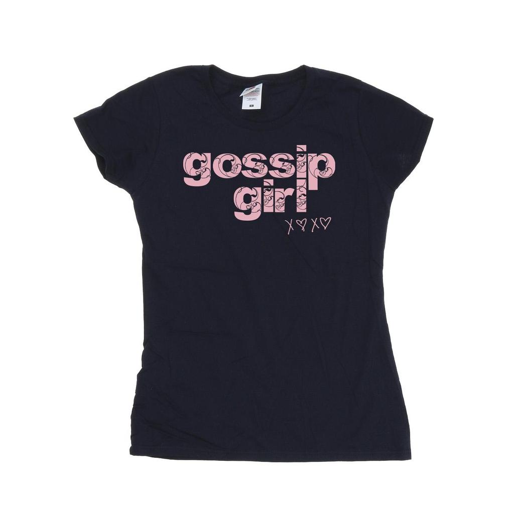 Gossip Girl Womens/Ladies Swirl Logo Cotton T-Shirt