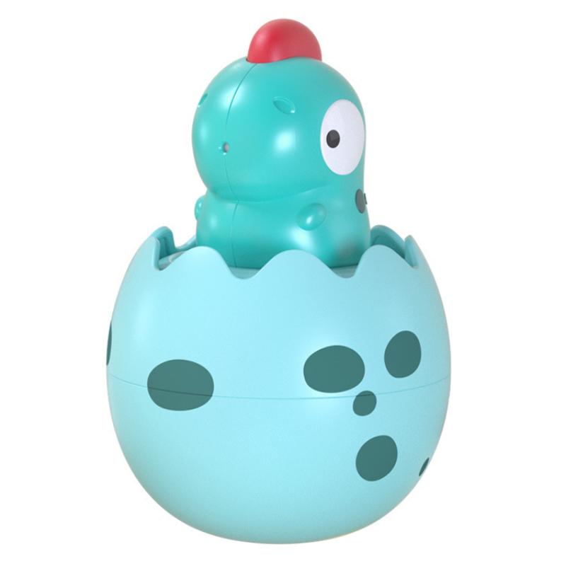 Baby Bath Toys Yellow Duck Rain Spray Egg Baby Children Bathroom Water Play Shower Boy and Girl Dinosaur Eggshell