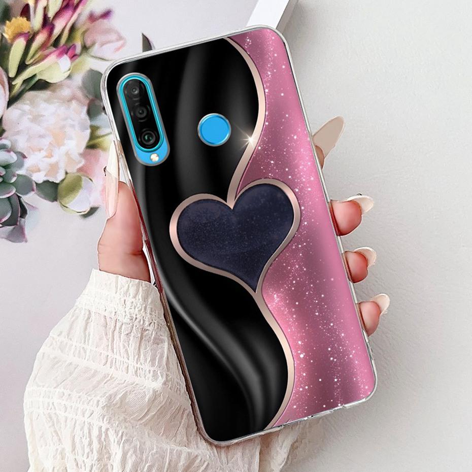 Cute Cartoon Case For Huawei P30 Lite P30 Pro Soft Silicone TPU Back Cover For Huawei P30lite P 30 P30Pro Phone Cases