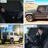 Domestic Corporate Sales" SUNVIC Jimny JB04 Series New Model Car Sunshade Mesh Curtain 2-in-1 Integrated Type JB64 JB74 Insect Net Car Shade Jimny Si