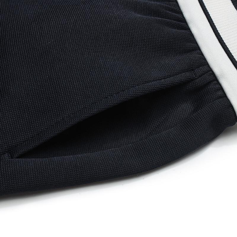 FILA Heritage Classic Simple Stylish Retro Casual Versatile Comfortable Knitted Sports Pants Women bottoms Legendary-Blue F61W618603FNV