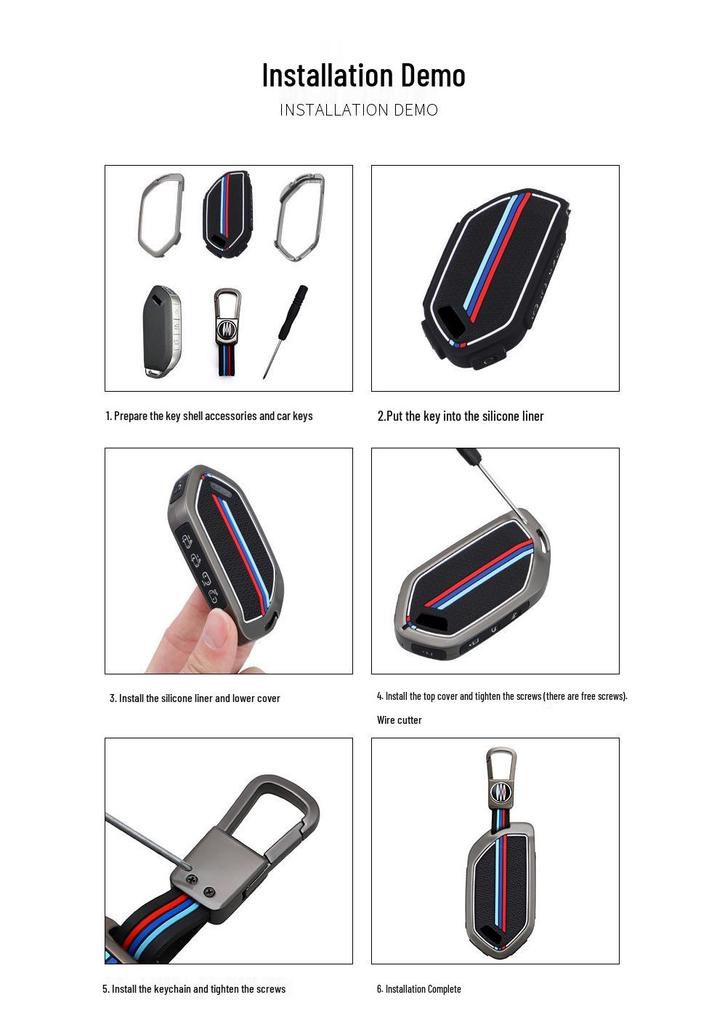 2024 Kia EV5 Key Protective Cover for New Model - New Energy Vehicle Key Shell